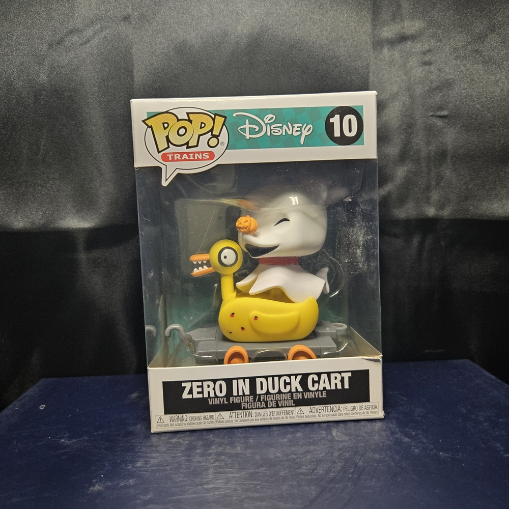 Nightmare Before Christmas Zero In Duck Cart Funko POP Train